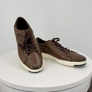 Cole Haan Mens Grandpro Tennis Brown Fashion Sneaker Shoe Size 11.5 Medium D